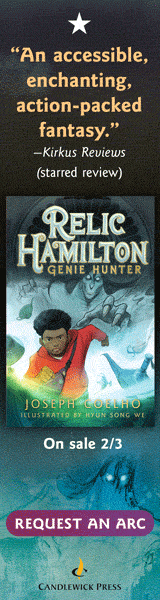 Candlewick Press (MA):  Relic Hamilton, Genie Hunter by Joseph Coelho, illustrated by Hyun Song We