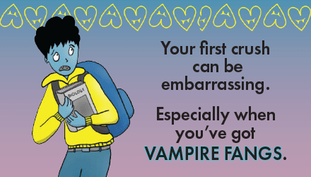 Holiday House: First Kiss with Fangs by Marker Snyder