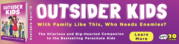  Graphix: Outsider Kids: A Parachute Kids Graphic Novel by Betty C. Tang