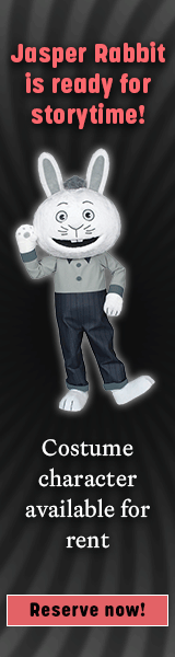 Simon & Schuster Children's: Costume character available for rent, reserve now!