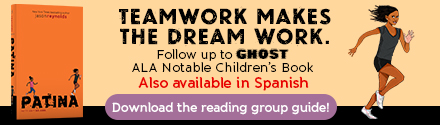Simon & Schuster Children's: Patina by Jason Reynolds. Download the reading group guide!