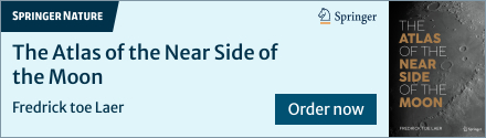 Springer: The Atlas of the Near Side of the Moon by Fredrick Toe Laer