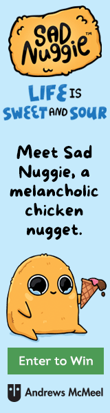 Andrews McMeel Publishing: Sad Nuggie: Life Is Sweet and Sour by Sad Nuggie, illustrated by Anastasia Sevastyanova 