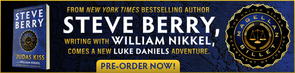 Blue Box Press: The Judas Kiss by Steve Berry and William NIkkel