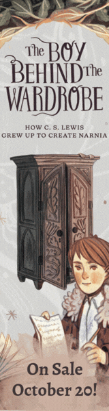 Eerdmans Books for Young Readers: The Boy Behind the Wardrobe: How C.S. Lewis Grew Up to Create Narnia by Suzanne Poulter Harris, illustrated by Mira Miroslavova 