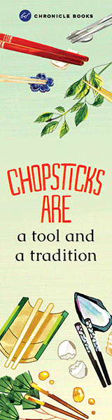 Chronicle Books: Chopsticks Are by Chloe Ito Ward, illustrated by Lynn Scurfield