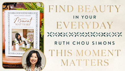 Thomas Nelson: This Moment Matters: 100 Ways to Cultivate a Grace-Laced Life by Ruth Chou Simons