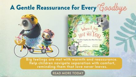 Zonderkidz: When I Am Not with You: How We're Together, Even When We're Apart by Sarah Wright Olsen, illustrated by &Aring;sa Gilland