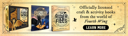 Quarto: Officially licensed craft & activity books from the world of Fourth Wing. Learn More!