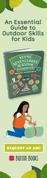 Button Books: Young Adventurers' Survival Handbook: Essential Outdoor Skills by Naomi Walmsley and Dan Walmsley, illustrated by Joshua Rice 