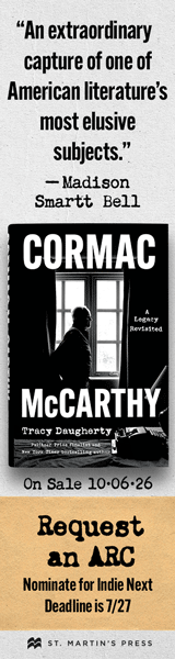 St. Martin's Press: Cormac McCarthy: A Legacy Revisited by Tracy Daugherty