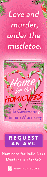 Minotaur Books: Home for the Homicides: A Holly & Mark Mystery by Elle Cosimano and Hannah Morrissey
