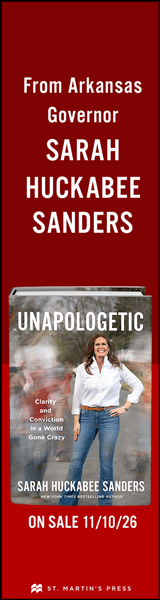 St. Martin's Press: Unapologetic: Clarity and Conviction in a World Gone Crazy by Sarah Huckabee Sanders