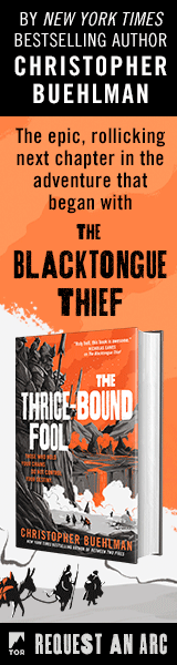 Tor Books: The Thrice-Bound Fool (Blacktongue #2) by Christopher Buehlman