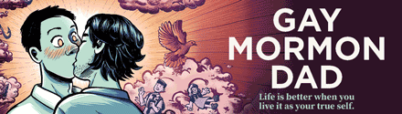 Graphic Mundi: Gay Mormon Dad by Chad Anderson, illustrated by Remy Burke