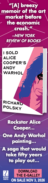 Other Press (NY): I Sold Alice Cooper's Andy Warhol by Richard Polsky