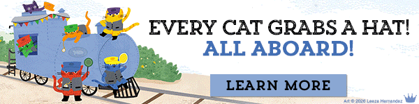 Random House Books for Young Readers: Cats in Conductor Hats: A Train Adventure by Sudipta Bardhan-Quallen, illustrated by Leeza Hernandez