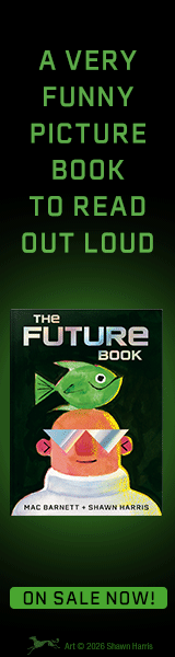 Alfred A. Knopf Books for Young Readers: The Future Book by Mac Barnett, illustrated by Shawn Harris