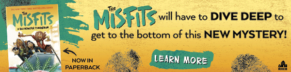 Yearling Books:  The Misfits: A Sea Monster Conundrum by Lisa Yee, illustrated by Dan Santat