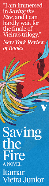 Verso: Saving the Fire by Itamar Vieira Junior, translated by Johnny Lorenz