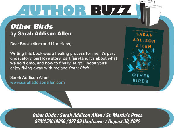 AuthorBuzz: St. Martin's Press: Other Birds by Sarah Addison Allen