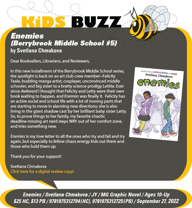KidsBuzz: Enemies (Berrybrook Middle School #5) by Svetlana Chmakova