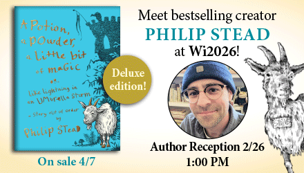 Neal Porter Books: A Potion, a Powder, a Little Bit of Magic: Or, Like Lightning in an Umbrella Storm by Philip C. Stead