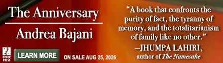 Other Press (NY): The Anniversary by Andrea Bajani, translated by Geoffrey Brock